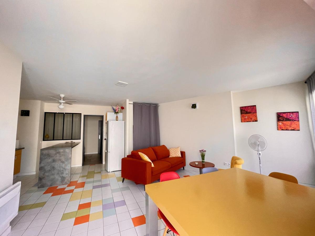 Appart Pop-Art Proche Autoroute, Plages Et Attractions, Wifi - Tv, Deco Stylee, Calme Bessan Εξωτερικό φωτογραφία
